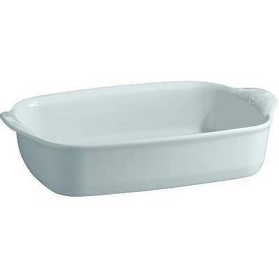Emile Henry Керамична правоъгълна тава emile henry small rectangular oven dish малка - 30 х 19 см - цвят светлосив (eh 9650-01)