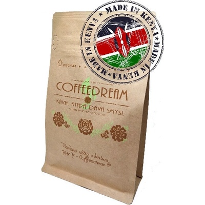 COFFEEDREAM KENYA ENDEBESS pražení Hrubé mletí frenchpress filtrovaná káva 250 g