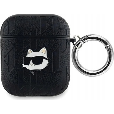 Karl Lagerfeld PU Embossed Choupette Head Pouzdro pro AirPods 1/2 KLA2PGCHPK – Sleviste.cz