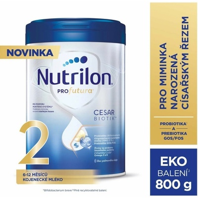 Nutrilon Profutura Cesarbiotik 2 kojenecké mléko 4× 800 g