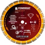 Powermat Диамантен диск за бетон, камък, гранит powermat pm-tdcs-3501t/ 350 мм (pm1502)