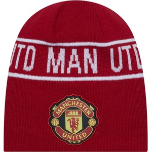 New Era Wrdmrk skull beanie manchester united uni