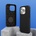 PRIO Противоударен Калъф за iPhone 11, Prio Doble Shell Rugged Case, Черен (4251488656999)