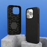 PRIO Противоударен Калъф за iPhone 11, Prio Doble Shell Rugged Case, Черен (4251488656999)