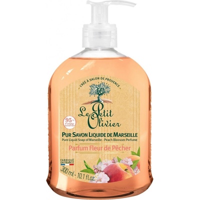 Le Petit Olivier tekuté mýdlo Broskvový květ 300 ml