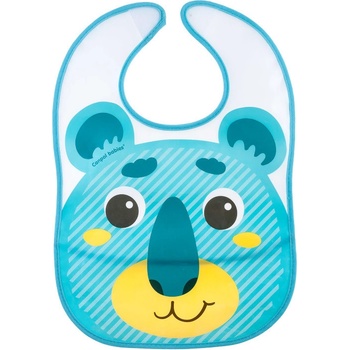 Canpol babies Непромокаем лигавник с джоб Canpol Babies - Hello Little, Тюркоаз (9/232_tur)