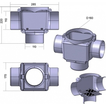Filtria Samočistící filtr dešťové vody, filtr na dešťovou vodu do nádrže - Garden 110 L