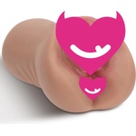 SuperLove Dual Channel Realistic Masturbator Tan