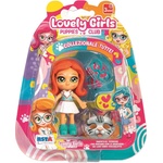 RSTA Мини кукла RS Toys Lovely Girls - С оранжева коса и аксесоари (12027B)