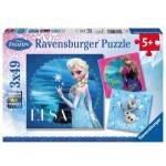 Ravensburger Elsa, Anna & Olaf 3 X 49 pcs Puzzle Disney Frozen