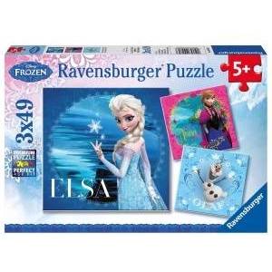 Ravensburger Elsa, Anna & Olaf 3 X 49 pcs Puzzle Disney Frozen