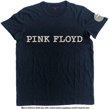 Image 1 of Pink Floyd Logo & Prism Navy Blue S Риза (PFAPSLUB01MB01)