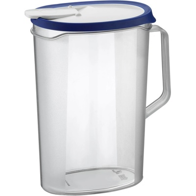 Džbán na vodu s plastovým viečkom