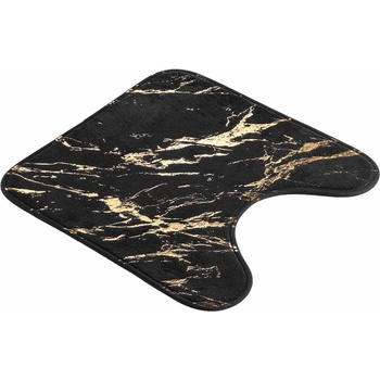 douceur d'intérieur Черен/златист килим за баня 45x45 cm Aquamarbre - douceur d'intérieur (1802271)