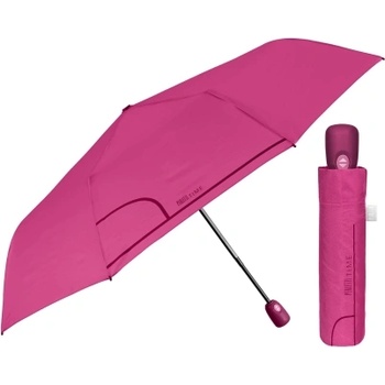 Дамски сгъваем автоматичен Open-Close чадър Perletti Time 26355, Маджента