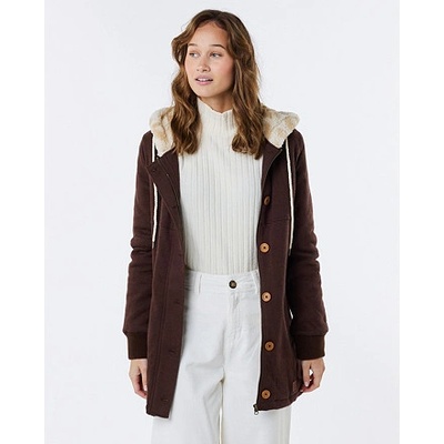 Rip Curl New Vamos Long Fleece Dark Brown