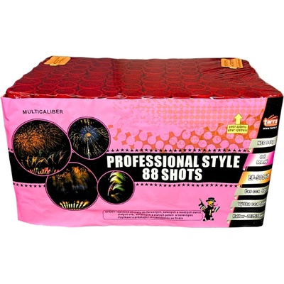 Tarra pyrotechnik Ohňostroj PROFESSIONAL STYLE box 88 ran multikalibr