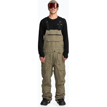 Volcom Мъжки панталони за сноуборд Volcom Roan Bib Overall military