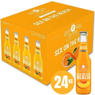 LE COQ Koktejl Sex on the Beach karton 24 x 330 ml