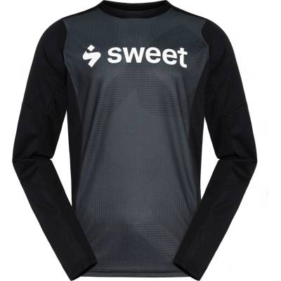 Sweet Protection Мъжка фланелка с дълъг ръкав за колоездене Sweet Protection Hunter II Trail Long Sleeve Cycling jersey - Black (056-4025-0113)