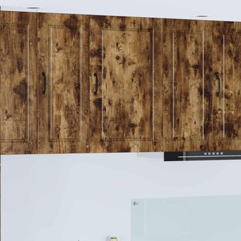 vidaXL Стенен шкаф PORTO Димян дъб 50 x 31 x 80 см Инженерно дърво (885390)
