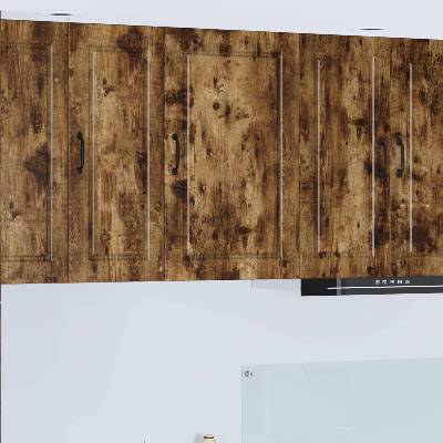 vidaXL Стенен шкаф PORTO Димян дъб 50 x 31 x 80 см Инженерно дърво (885390)