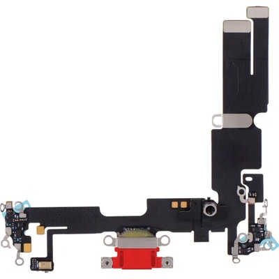 Nabíjací obvod + Flex kábel iPhone 14 Plus - červený IPH0222