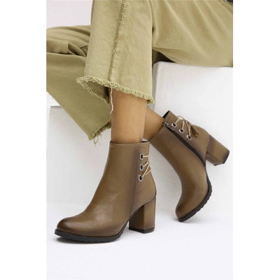 Moda Trend Дамски боти - Визон #321233 (321233_Визон)