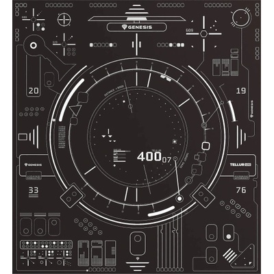 GENESIS Protective Floor Mat Tellur 400 Square Hud 110X100cm (NDG-2065)