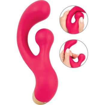 Sweet Smile G-Spot Vibrator with Rotation Pink