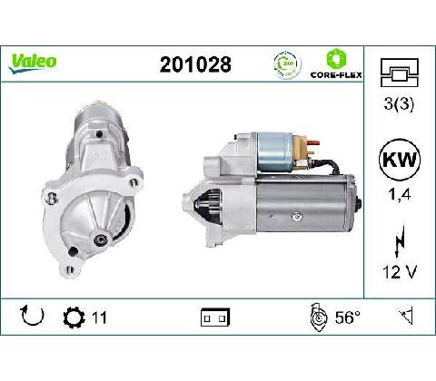 Startér VALEO 201028
