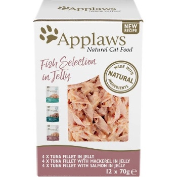 Applaws Fish Selection rybí výběr 12 x 70 g