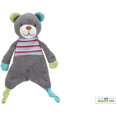 Trixie JUNIOR plyšový medvídek s šustící fólií, 28 cm