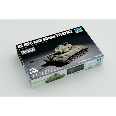 Trumpeter M26 with 90mm T15E2M2 1:72