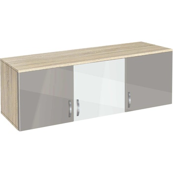 Bogdan Furniture G Надстройка за гардероб Memo. bg, модел BM-Ava 3, ГБ сонома и сиво гланц