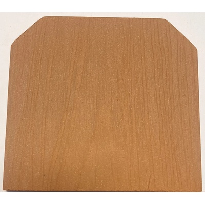WPC Plotový profil 15x12 mm - Teak Délka profilu: 190cm