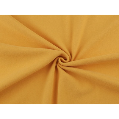 Oděvní soft fleece, střední, 16(103) (285 g/m²) hořčicová