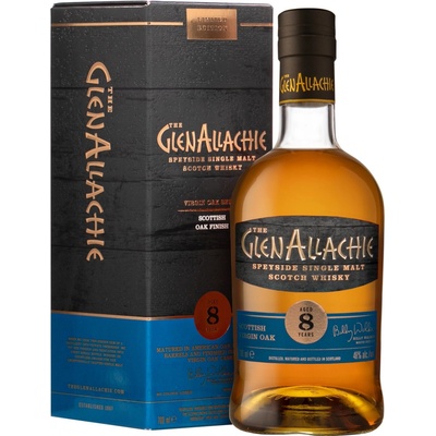 The GlenAllachie Scottish Oak Finish 8y 48% 0,7 l (kartón)