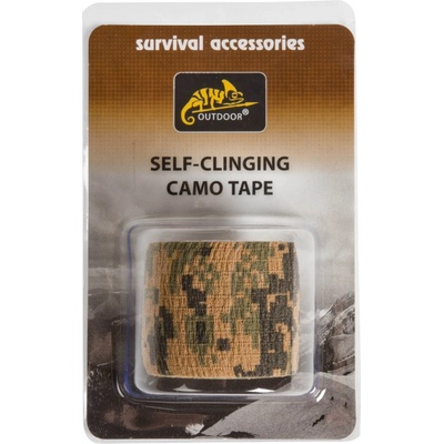 Helikon-Tex maskovacia páska Self-clinging camo digital woodland
