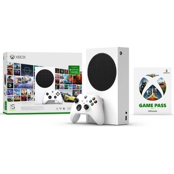 Image 1 of Microsoft Xbox Series S 512GB + Game Pass Ultimate 3 Month