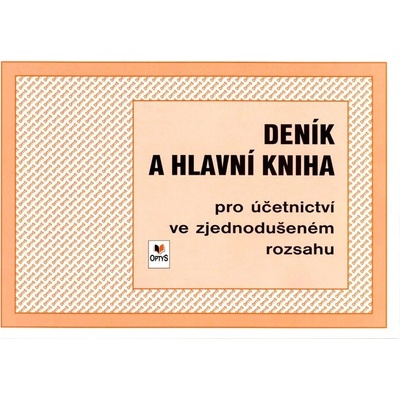 Deník a hlavní účetní kniha, A4, 41 listů