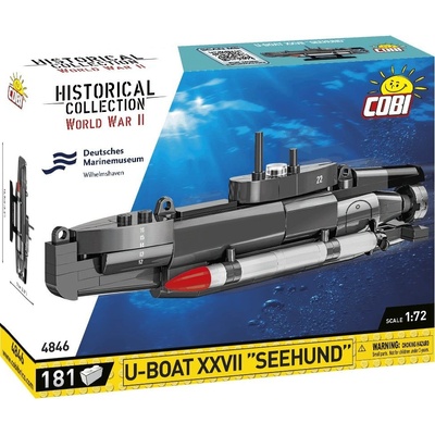 Cobi 4846 World War II Nemecká miniponorka U-Boot XXVII Seehund