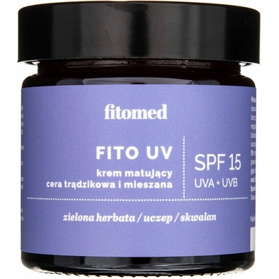 Fitomed Matujúci krém s UV ochranným faktorom SPF15 na aknóznu a zmiešanú pleť 55 g