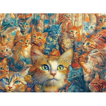 SunsOut - Puzzle Designer Cats - 1 000 piese