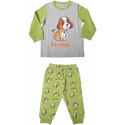 Chlapecké pyžamo WOLF zelená s pejskem