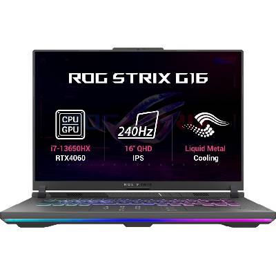 ASUS ROG Strix G16 G614JV-N4118W Eclipse Gray kovový BONUS! Baseus bezdrátová bluetooth sluchátka Bowie