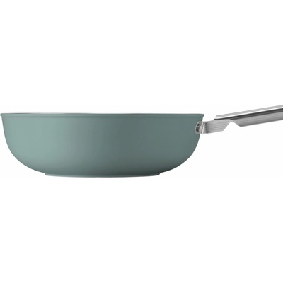 Smeg Pánev Wok s keramickým nepřilnavým povrchem, ∅ 30 cm, matná zelená WOF3002EGM