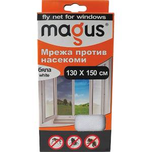 MAGUS МРЕЖА ПРОТИВ КОМАРИ MAGUS 1.3x1.5м БЯЛА (81823)
