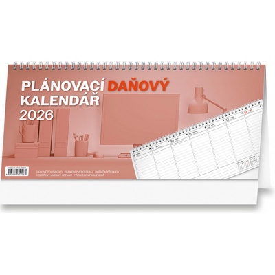 Stolní Plánovací daňový 2026 – Zboží Mobilmania