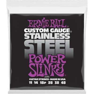 Ernie Ball 2245 Stainless Steel Power Slinky Струни за електрическа китара (P02245)
